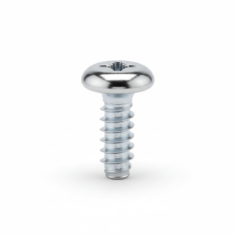 PHILLIPS PLATED PAN HEAD TRI-LOBE THREAD ROLLING SCREW