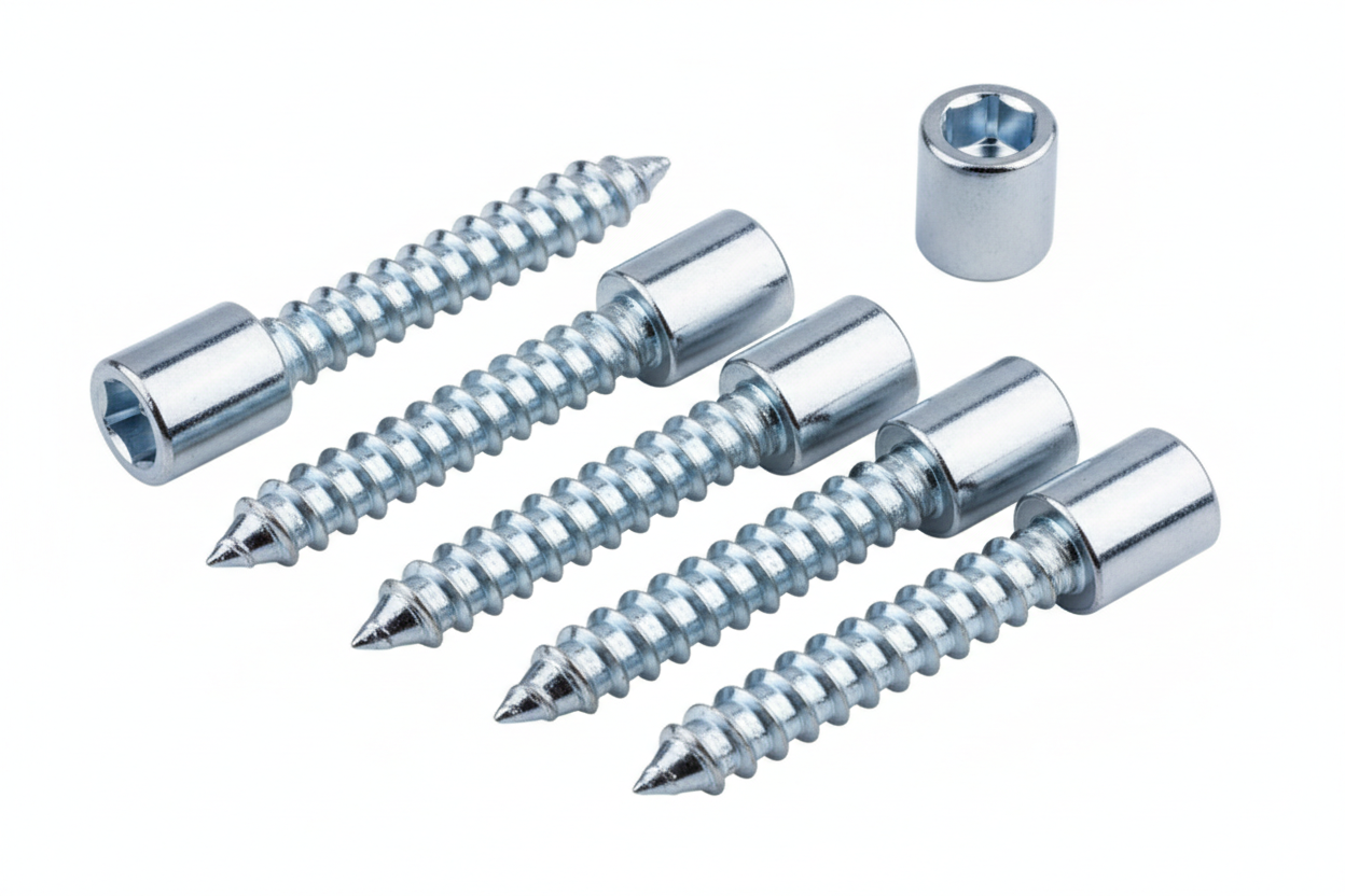 PLATED SOCKET HEAD SHEET METAL SCREWS